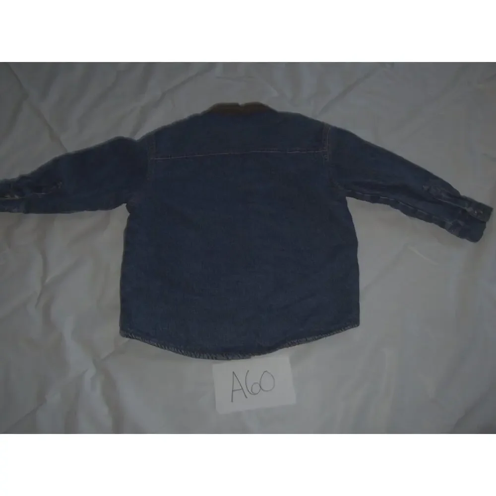 Gap Denim Jeans Jacket Coat Size XS 4-5 Lined -0312A60